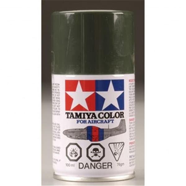 Tamiya Paint Tamiya Paint TAM86524 3 oz AS-24 Luftwaffe Acrylic Spray Paint; Dark Green TAM86524 - main